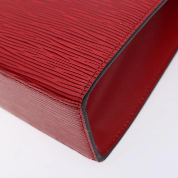 LOUIS VUITTON Epi Malesherbes Hand Bag Red M52377 LV Auth 137028 - Picture 4 of 16